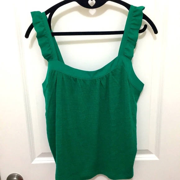 Banana Republic Tops - 𝅺Banana Republic Green Tank Top